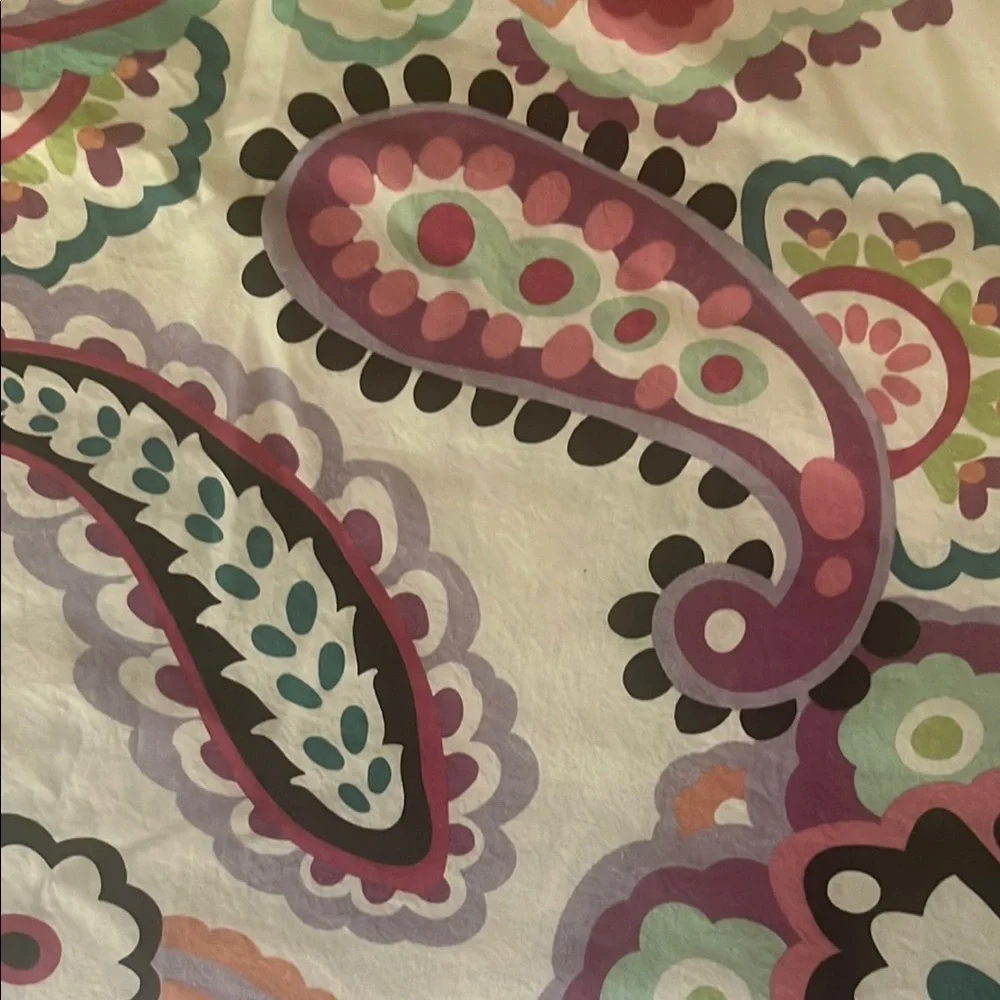 Pottery Barn Teen Paisley Pattern Bedding, Twin Duvet Cover